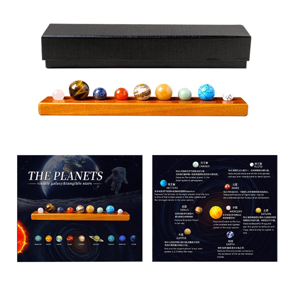 Solar System Orrery - Solar System Nine Planets Ornament Natural
