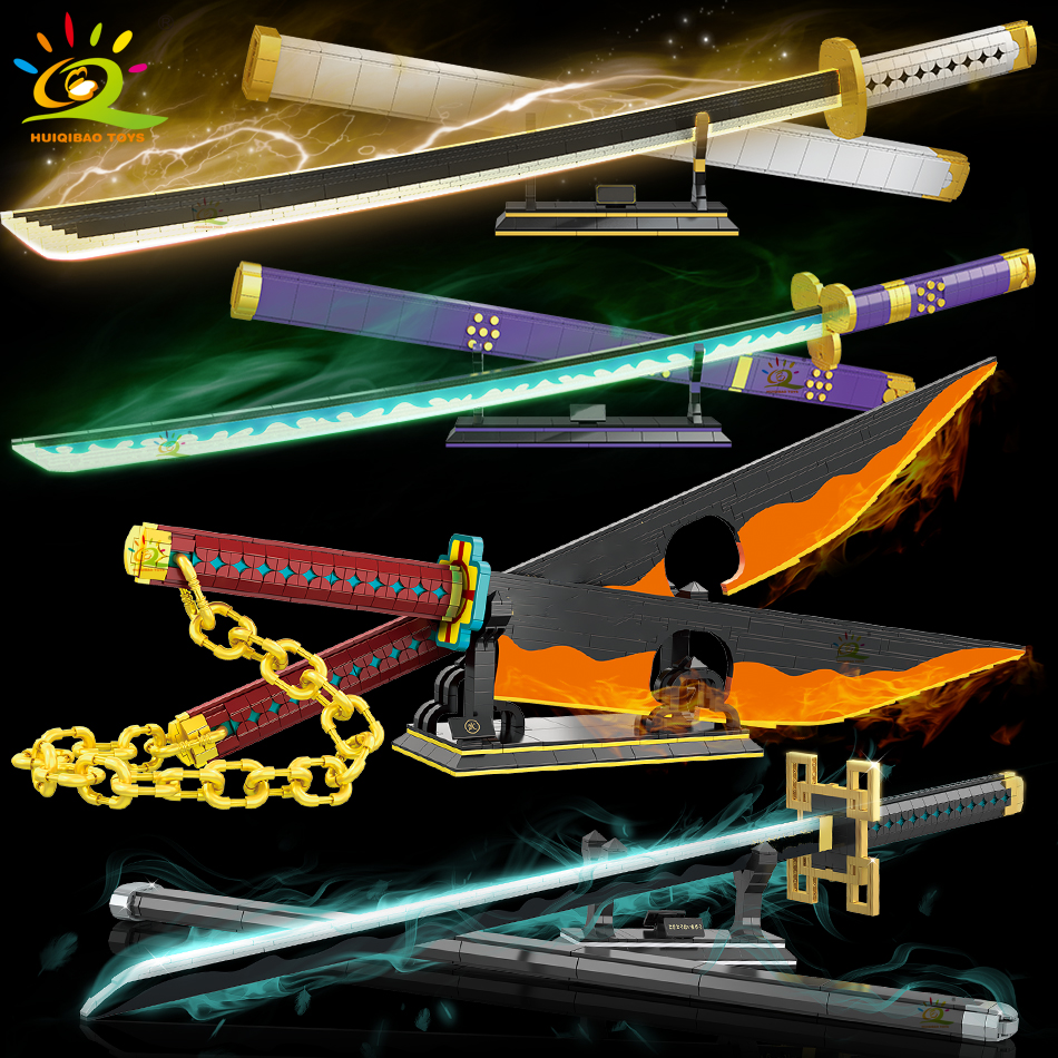 Science Olympiad - HUIQIBAO Samurai Sword Building Blocks Ninja