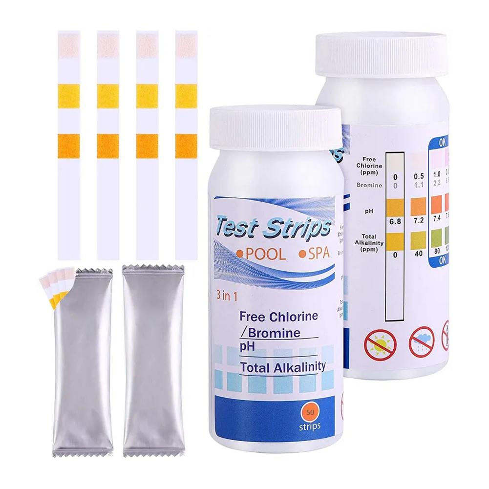 50pcs Chlorine PH Test Strips  – Ph Strip Test recenzja i cena