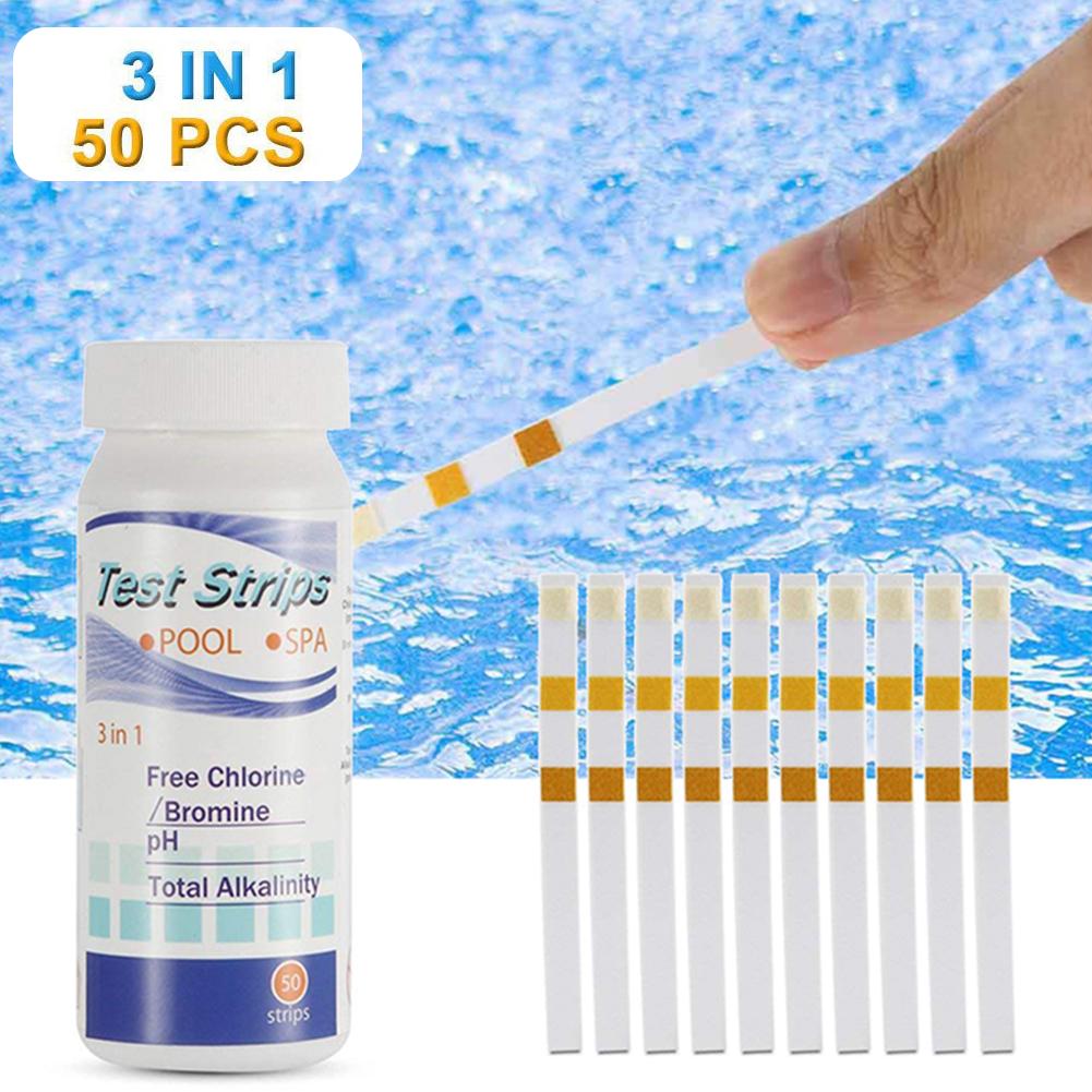 50pcs Chlorine PH Test Strips  – Ph Strip Test recenzja i cena