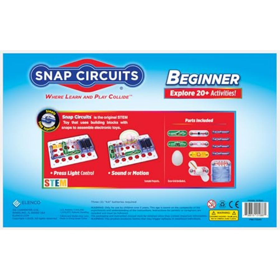 Snap Circuits Beginner, Electr – Circuit Snap Kit recenzja i cena