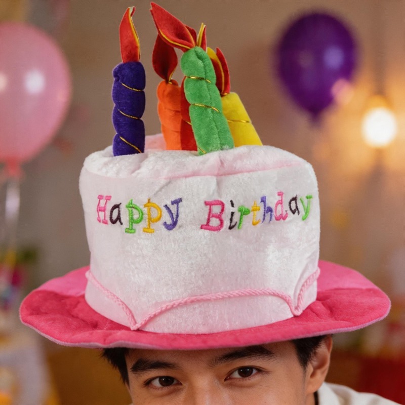 Birthday Cake Hat Birthday Can – Science Of Happiness recenzja i cena