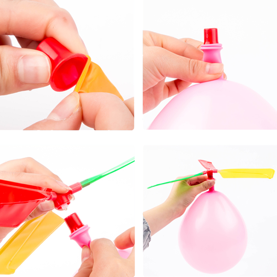 3/6/9sets Balloon Propeller He – Science Experiment recenzja i cena