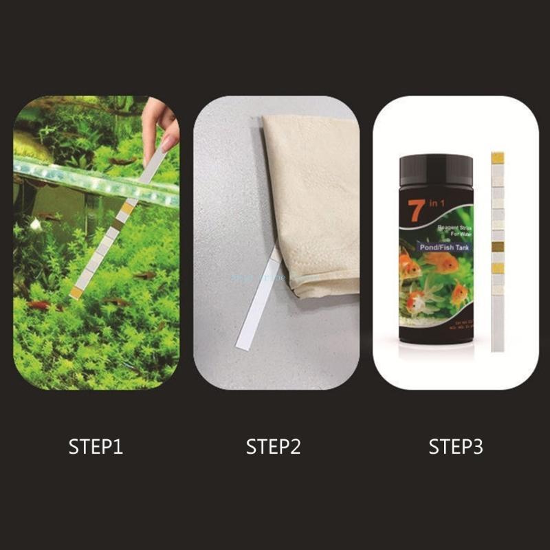 New 7 in 1 Aquarium Swimming P – Ph Strip Test recenzja i cena