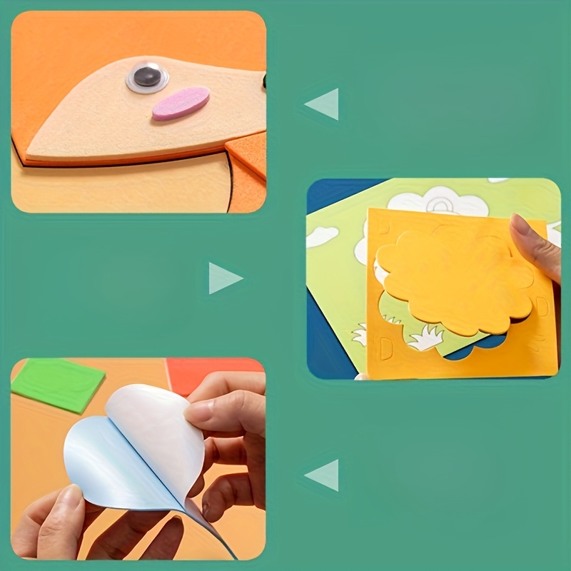 Children's 3D Stickers, 10 Ran – Science Project recenzja i cena