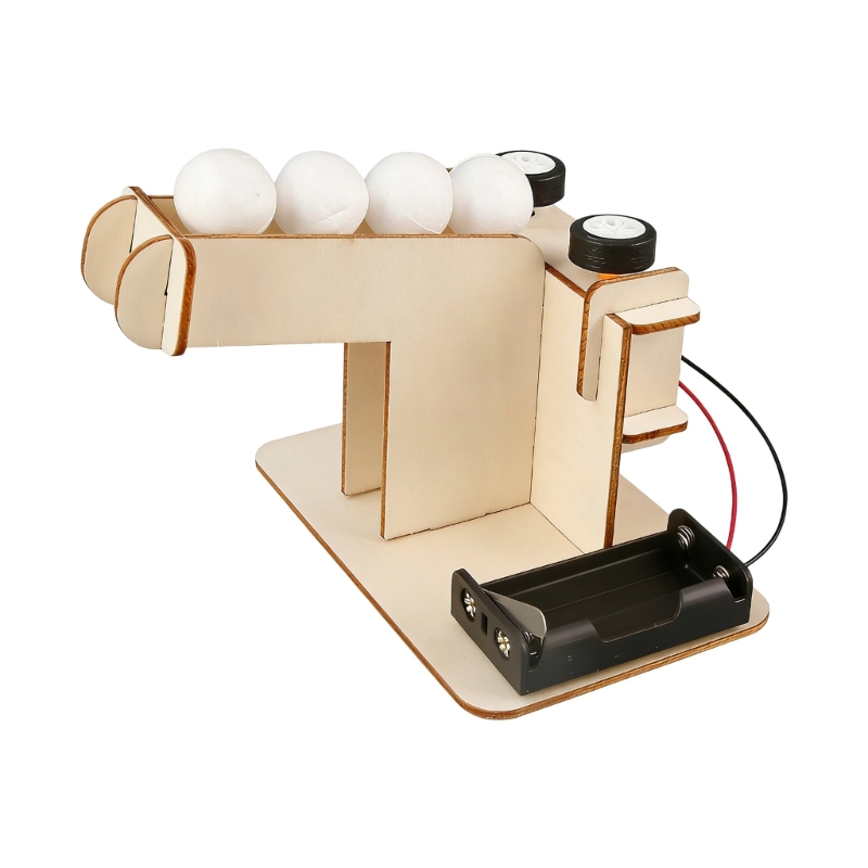 Wooden Automatic Ball Launchin – Science Project recenzja i cena
