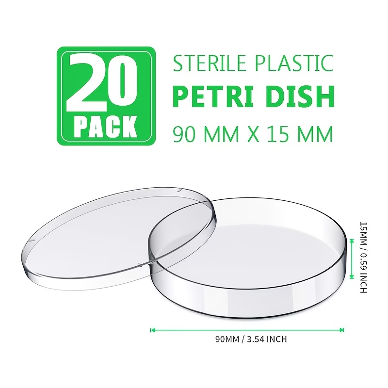 Cost: 20 plastic petri dishes  – Science Experiment recenzja i cena