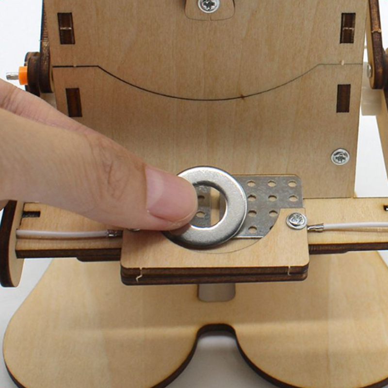 Wooden Assemble DIY Robot Eati – Science Project recenzja i cena