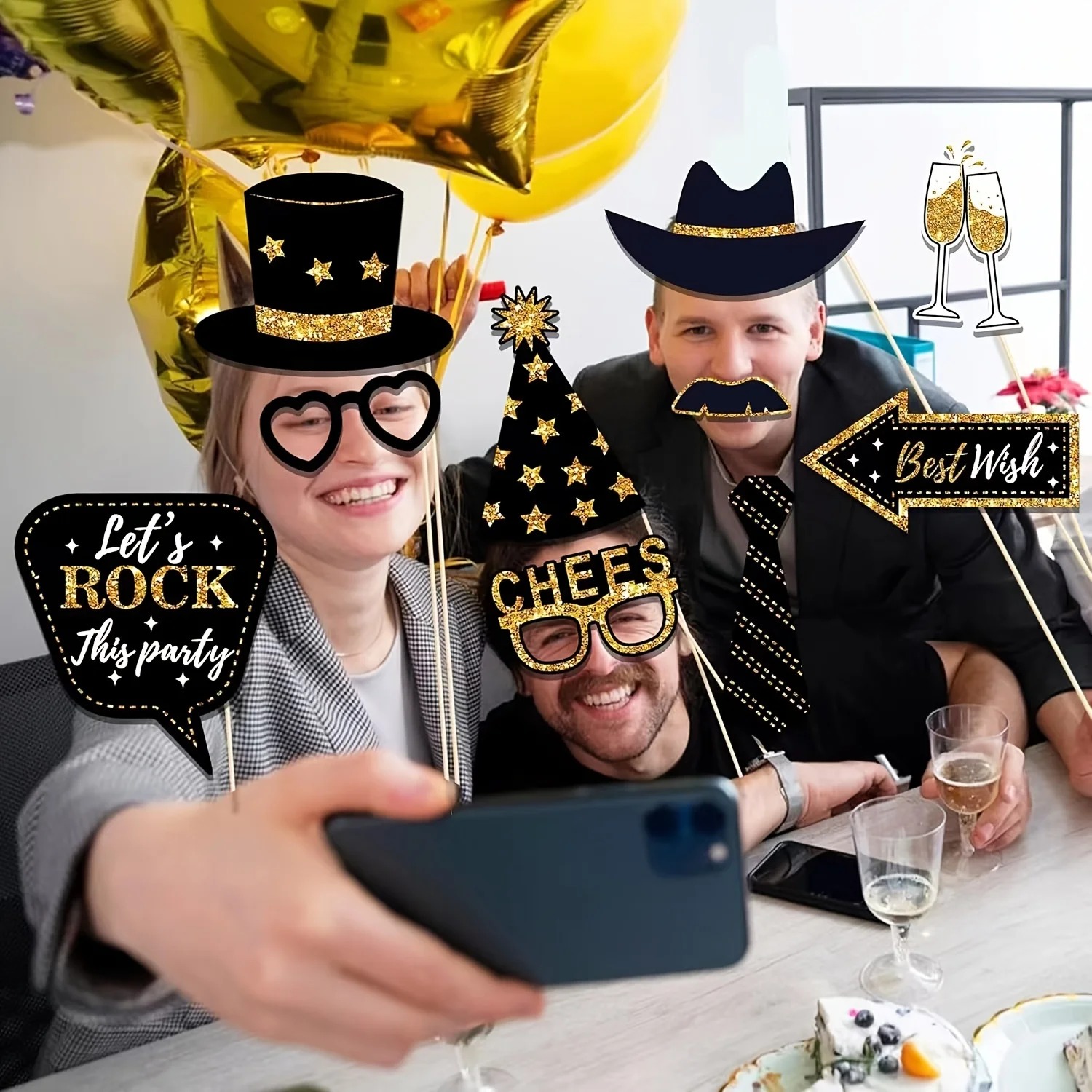 36pcs of Birthday Photo Booth  – Science Of Happiness recenzja i cena