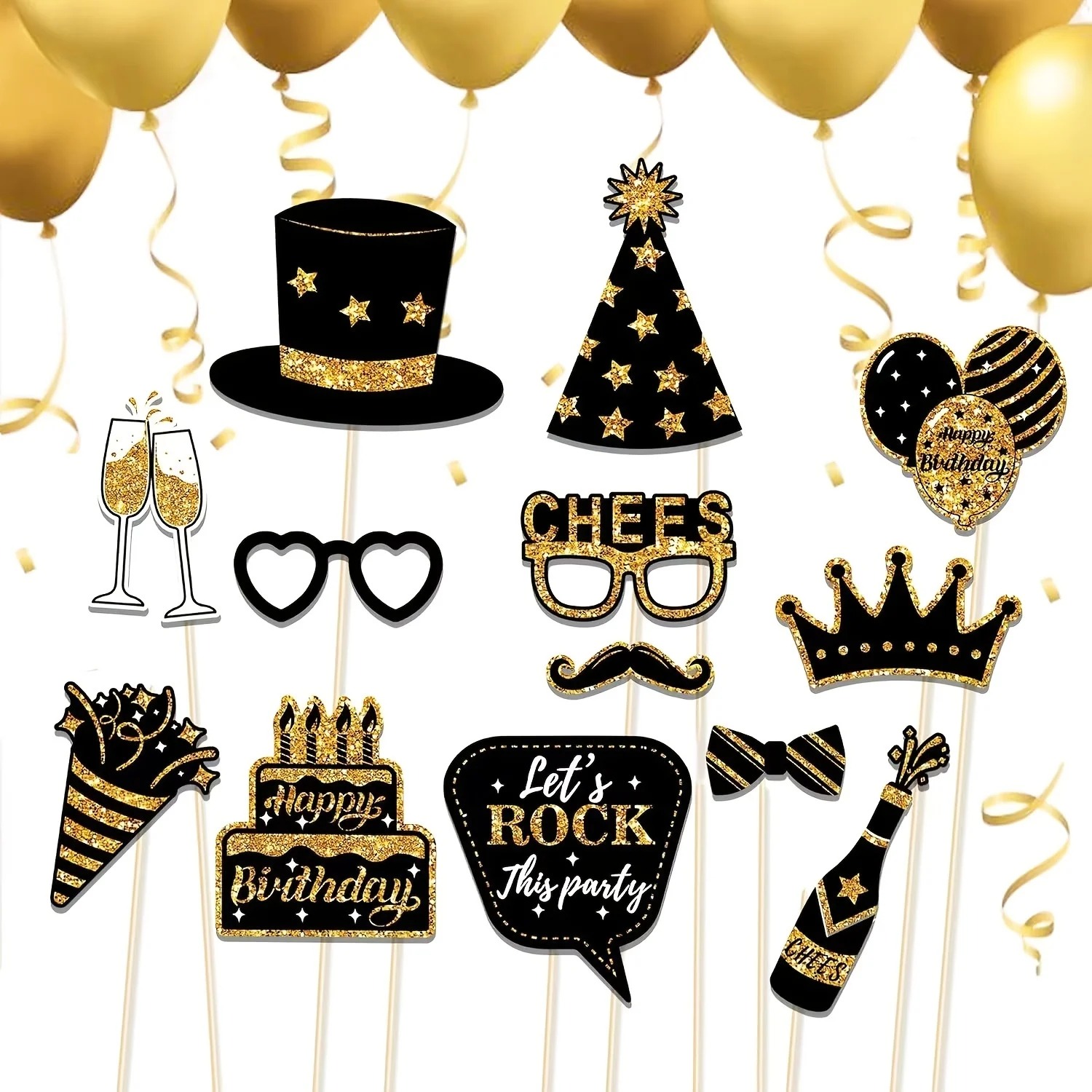 36pcs of Birthday Photo Booth  – Science Of Happiness recenzja i cena