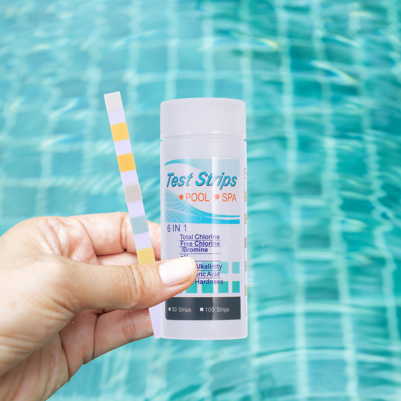 50Pcs Pool PH Test Strips 6 in – Ph Strip Test recenzja i cena