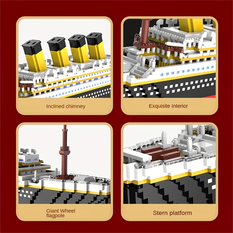 Titanic building block assembl – Science Olympiad recenzja i cena