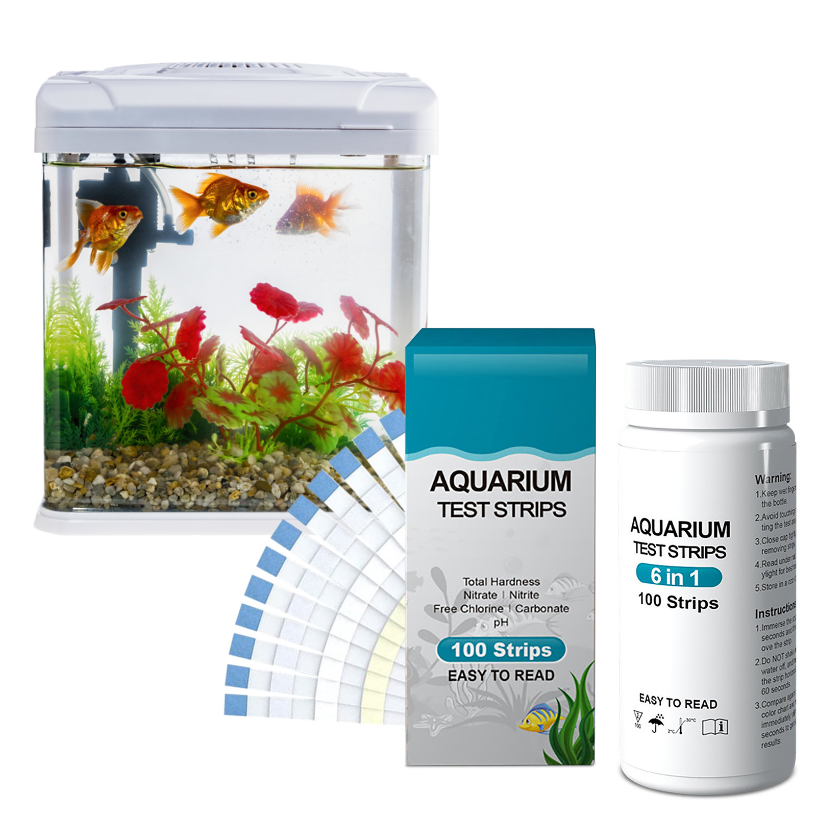 100pcs 6-in-1 Water Quality Te – Ph Strip Test recenzja i cena