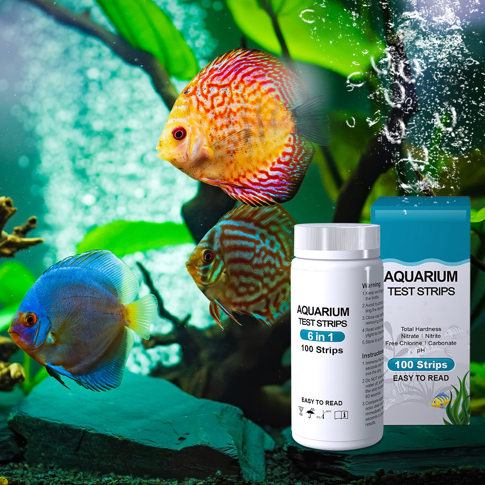 100pcs 6-in-1 Water Quality Te – Ph Strip Test recenzja i cena