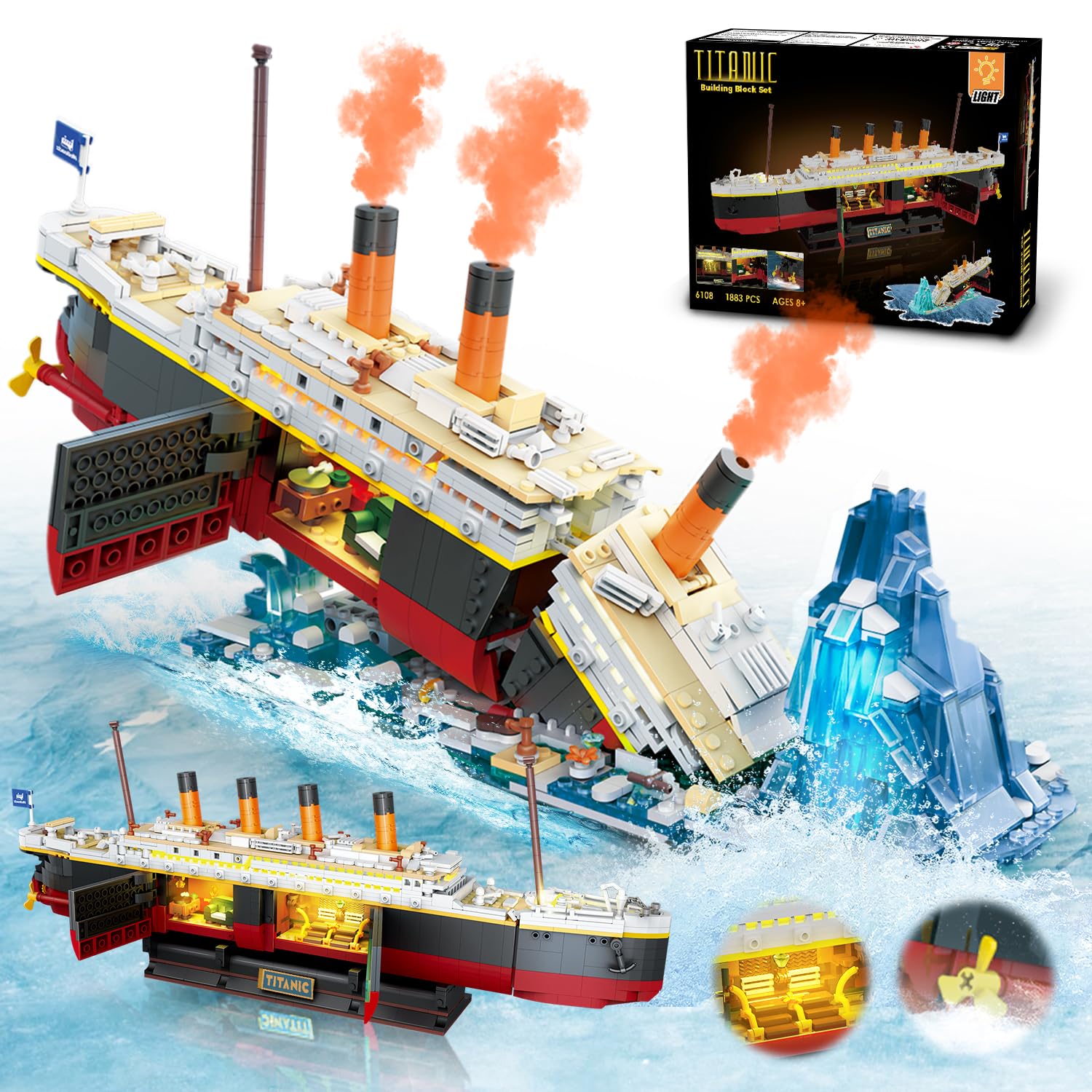 Titanic Building Set with LED- – Science Olympiad recenzja i cena