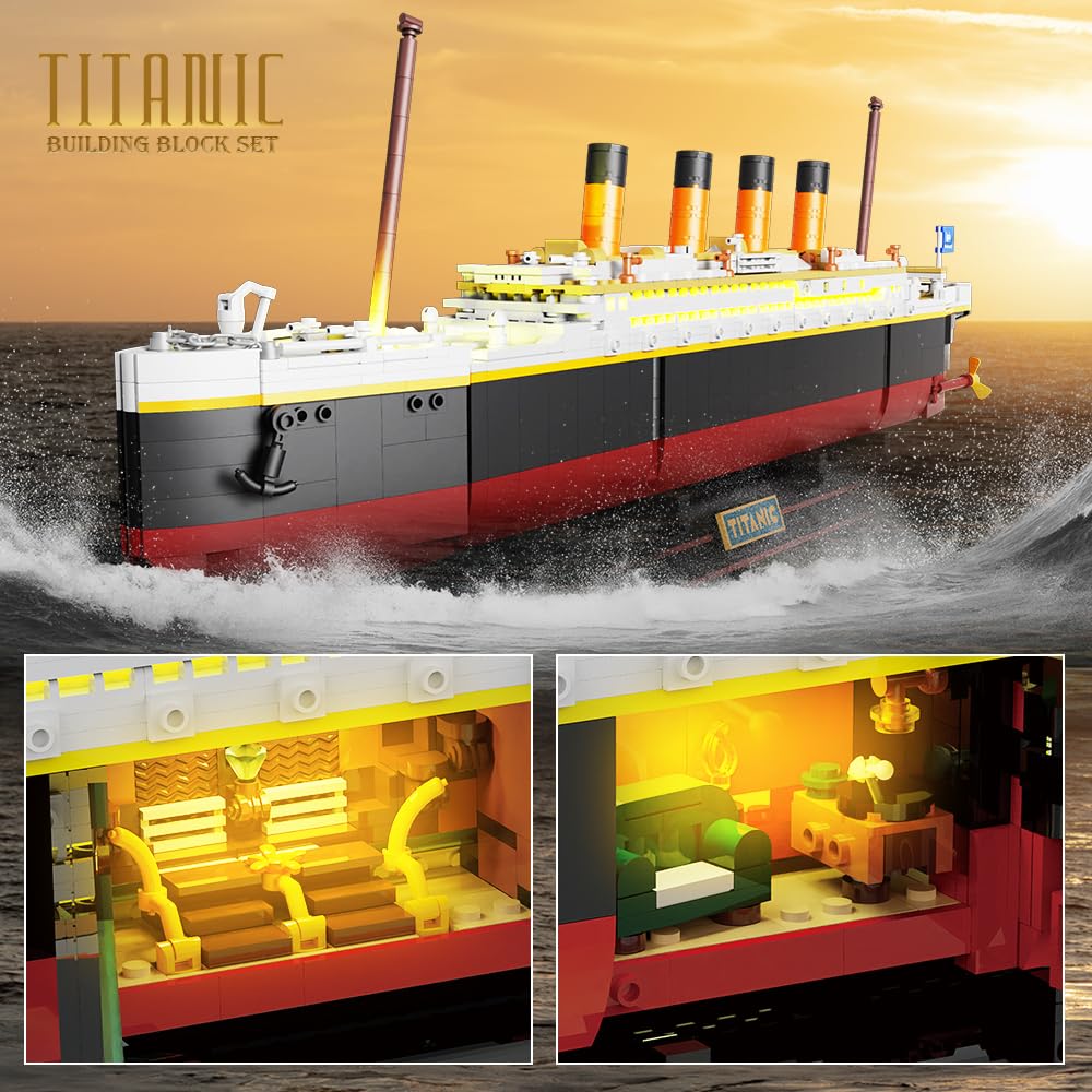 Titanic Building Set with LED- – Science Olympiad recenzja i cena