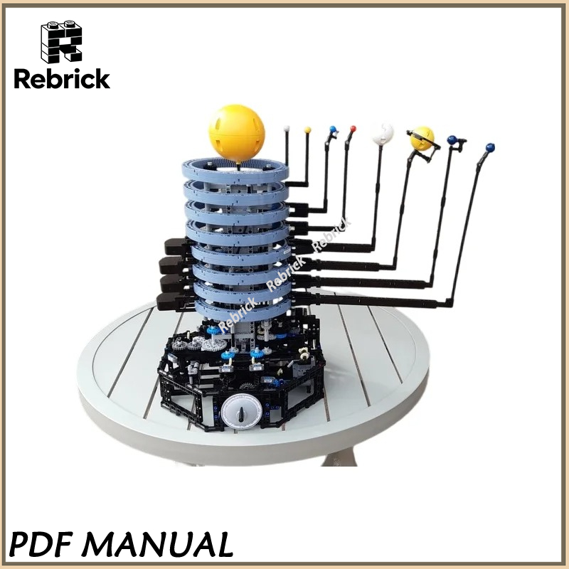 Exquisite MOC Construction Bri – Solar System Orrery recenzja i cena