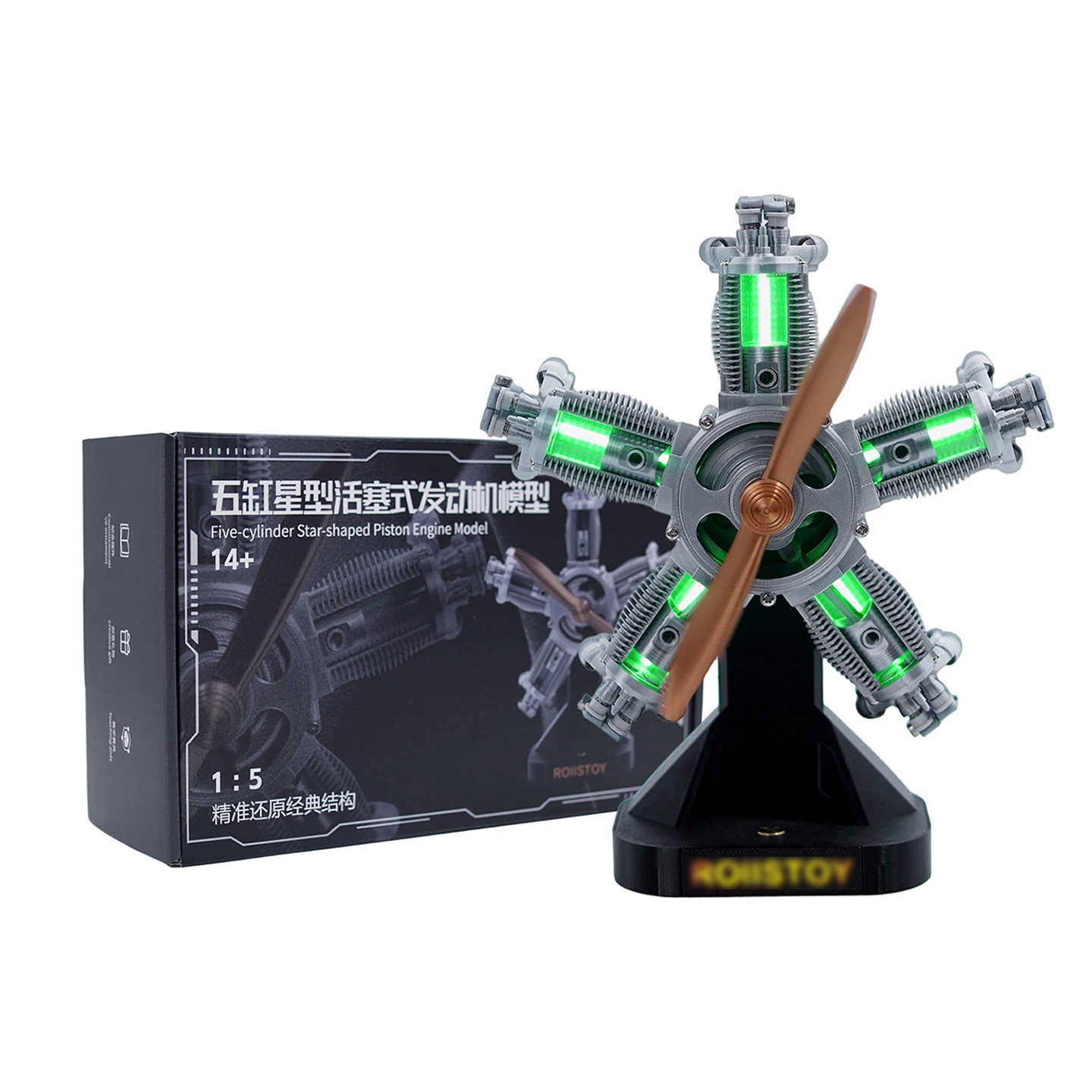 1:5 Scale 5-Cylinder 4-Stroke  – Hobby Is Science recenzja i cena