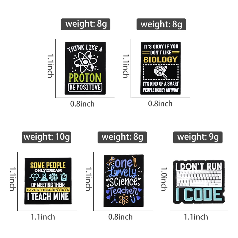 Program Code Sets Enamel Pins  – Science Bob recenzja i cena