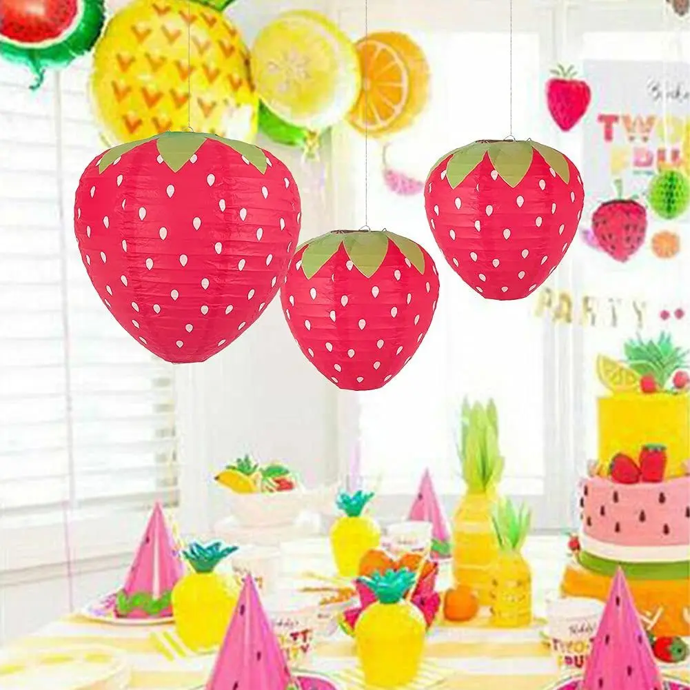 Pink Strawberry Paper Lantern  – Science Of Happiness recenzja i cena