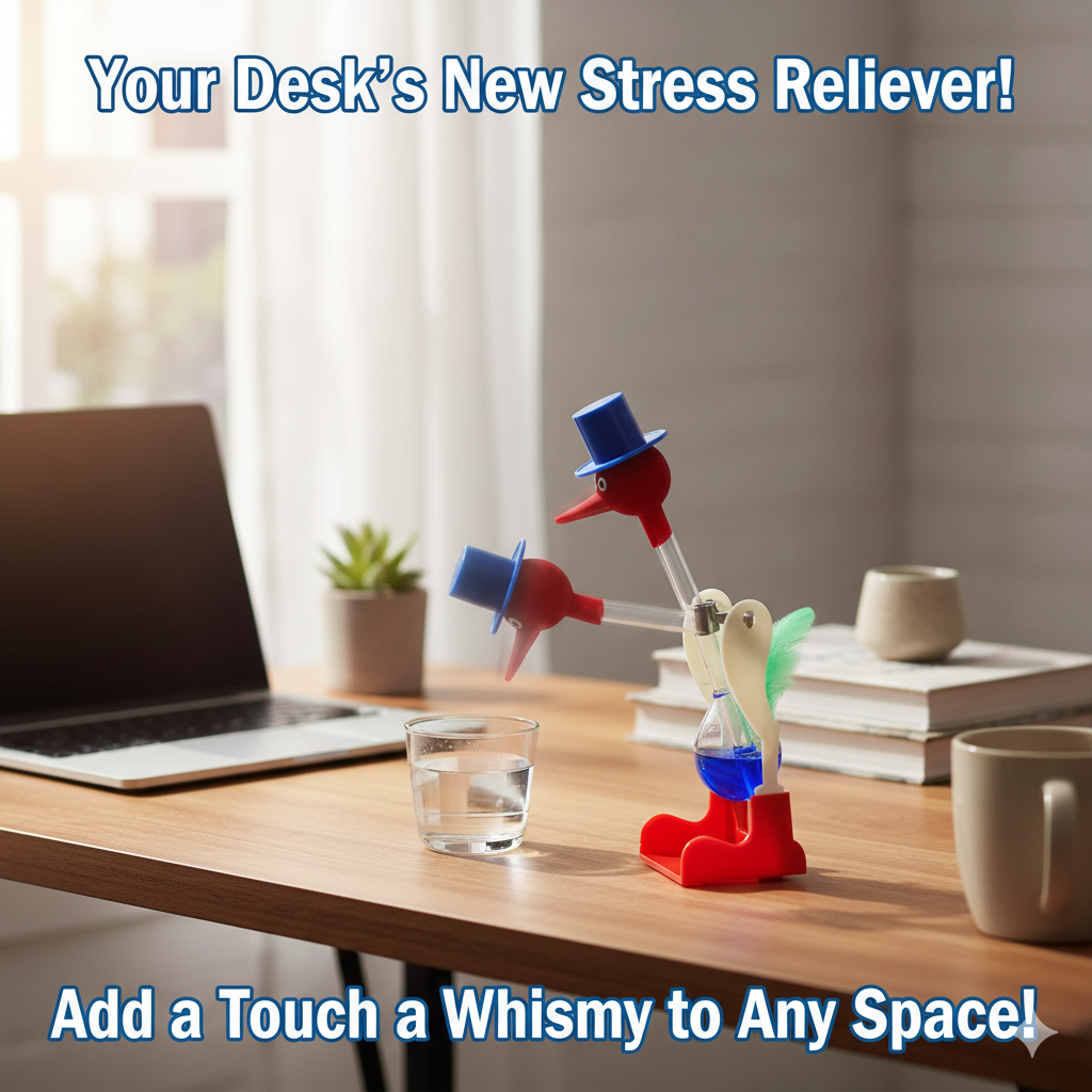 Drinking Bird Toy Automatic Bo – Science Bob recenzja i cena