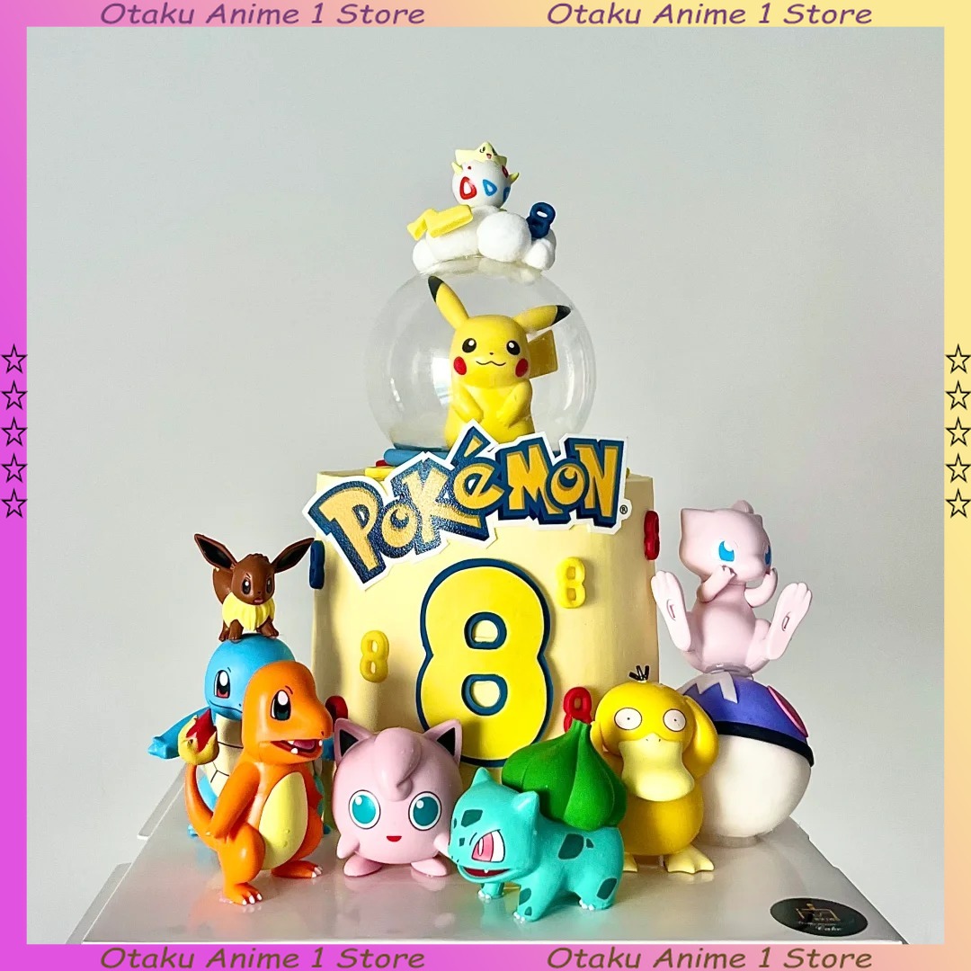 13PCS/SET Pikachu Cake Topper  – Science Of Happiness recenzja i cena