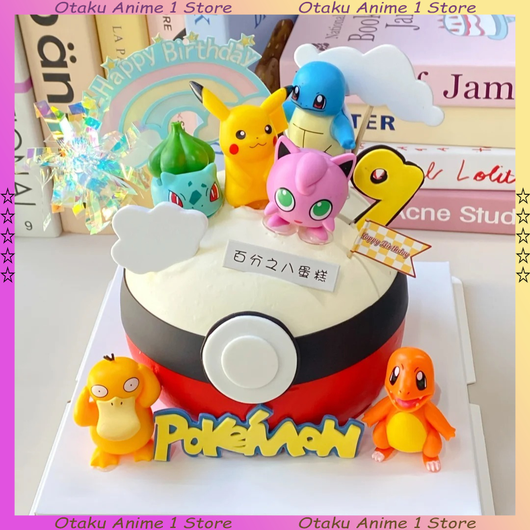 13PCS/SET Pikachu Cake Topper  – Science Of Happiness recenzja i cena