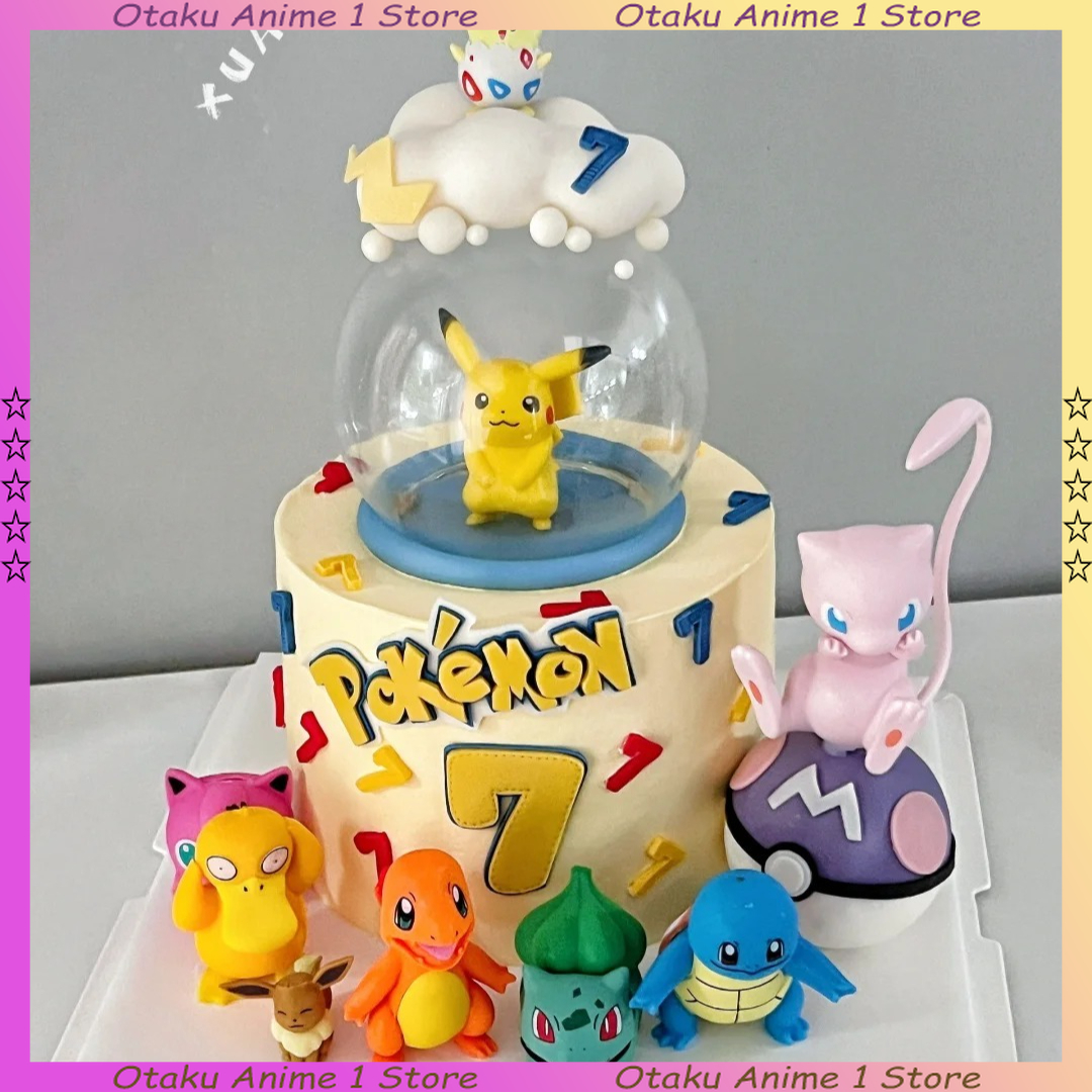 13PCS/SET Pikachu Cake Topper  – Science Of Happiness recenzja i cena