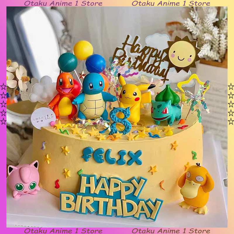13PCS/SET Pikachu Cake Topper  – Science Of Happiness recenzja i cena