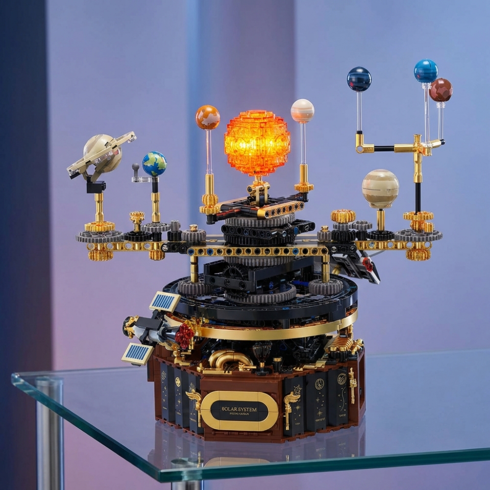 1098pcs Technical Solar System – Solar System Orrery recenzja i cena