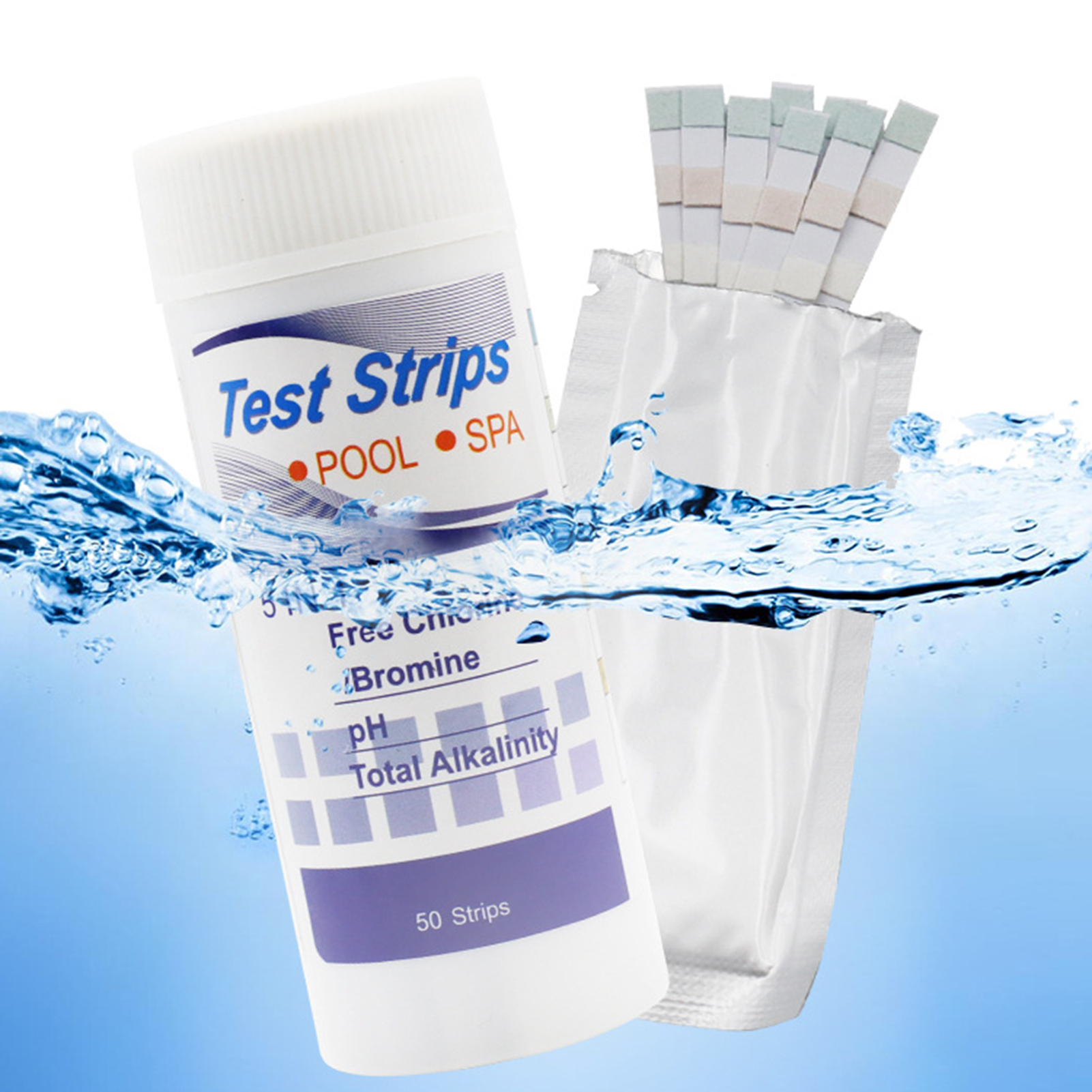 50pcs Multipurpose Chlorine PH – Ph Strip Test recenzja i cena