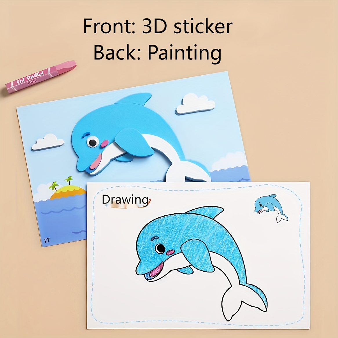3D Stickers for Kids, Disposab – Science Project recenzja i cena